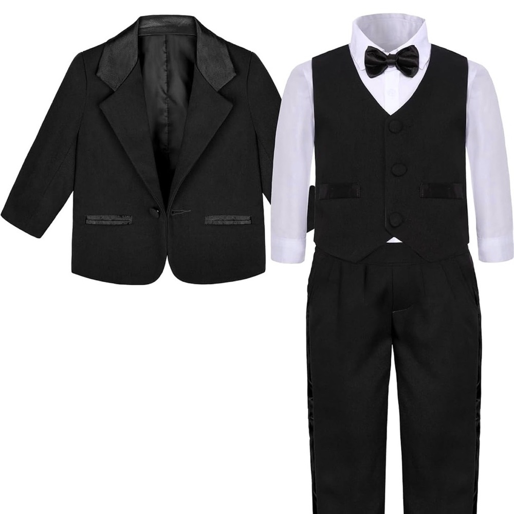 Black and White Tuxedo